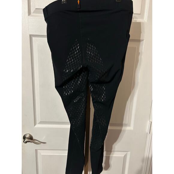 Kerrits Ice Fil Full Seat Tech Tight, Black, XL - Picture 4 of 9